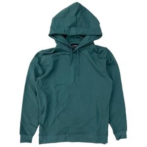 Cuts Clothing Men's Hyperloop Split-Hem Pullover Hoodie Sweatshirt - Spruce